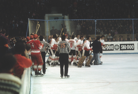 Score de guerre froide pour les Canadiens