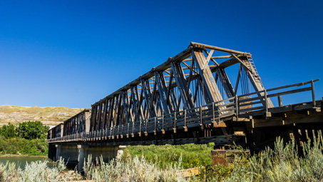 East Coulee Truss Bridge