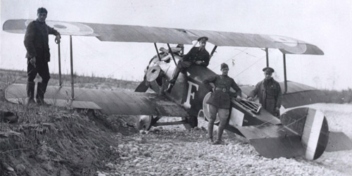 The British-made Sopwith Camel was a deadly tool in the hands of a skilled pilot. Introduced in 1917, it was famed for its agility and its use both in dogfights and for strafing ground troops.