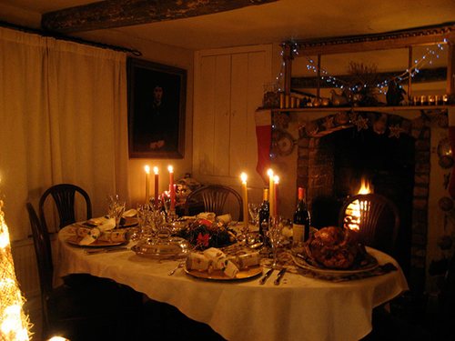 Image of a christmas feast